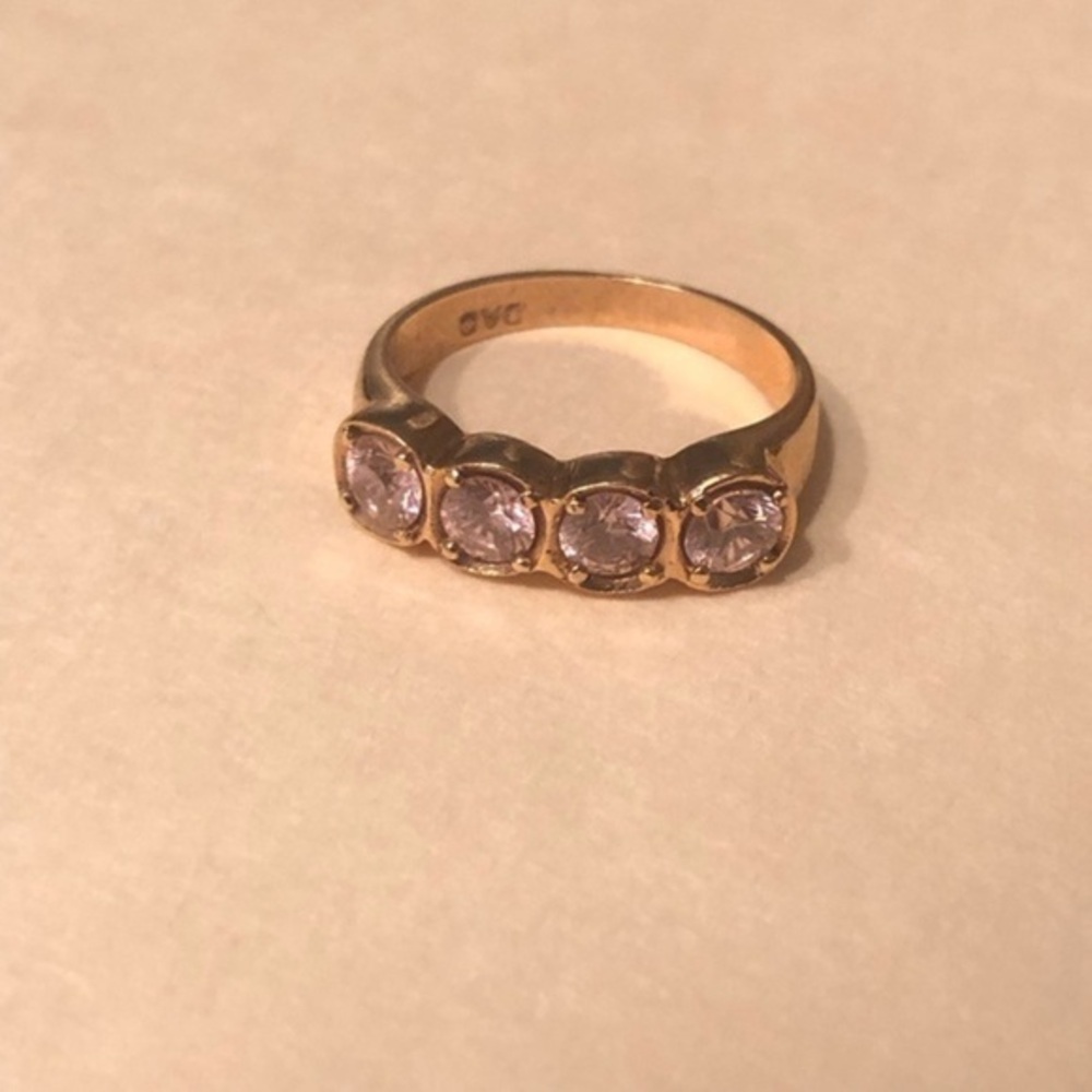 Pink Diamond Ring